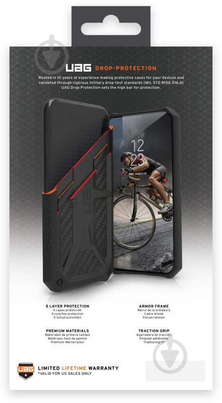 Чехол UAG Monarch для Apple iPhone 13 Pro Max mallard (113161115555) - фото 3