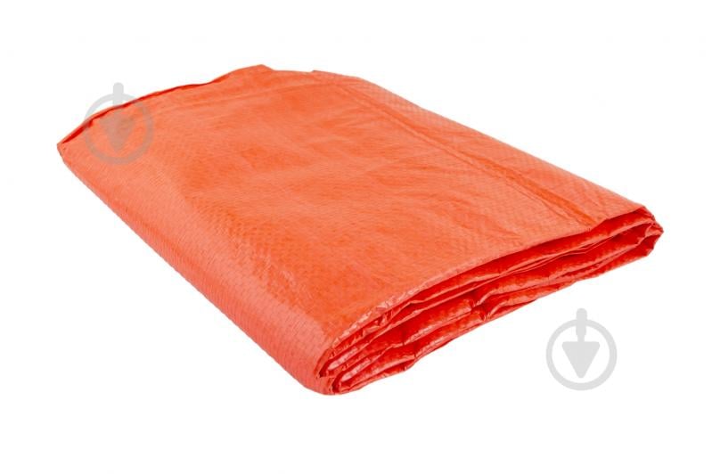 Тент универсальный MasterTool 4x5 м оранжевый - фото 1 Тент универсальный MasterTool 4x5 м оранжевый - фото 1