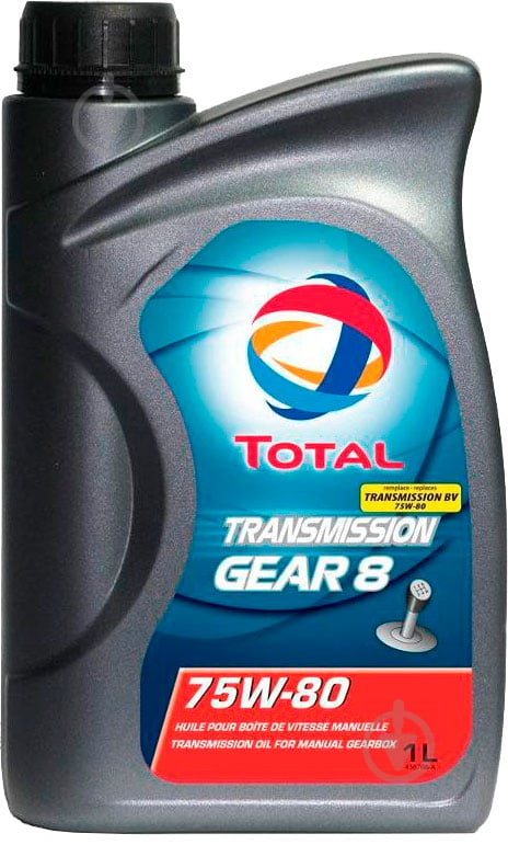 Мастило трансмісійне Total TRANSMISSION GEAR 8 75W-80 1 л (214082) - фото 1