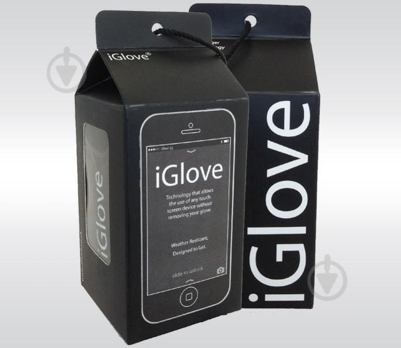 Перчатки iGlove для сенсорных экранов Dark Grey 45576 р. темно-серый - фото 3