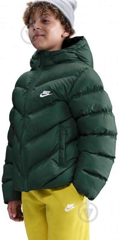 Пуховик детский зимний Nike K NSW TF ADP Puffer HQ4976-323 р.M зеленый - фото 5 Пуховик детский зимний Nike K NSW TF ADP Puffer HQ4976-323 р.M зеленый - фото 5