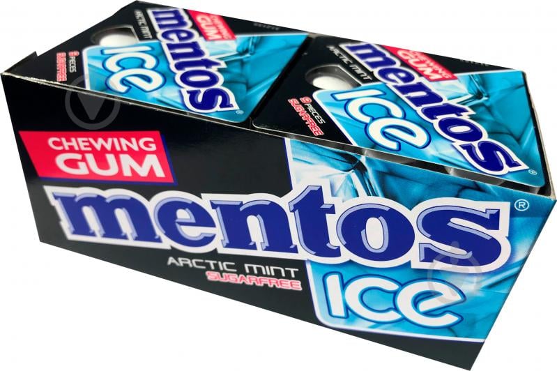 Жувальна гумка Perfetti - Van Melle Mentos Ice Арктична м'ята - фото 2