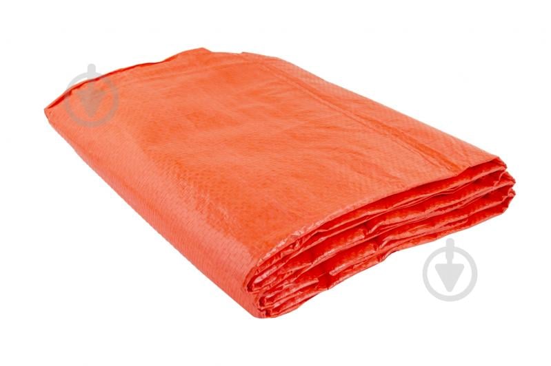 Тент универсальный MasterTool 6x8 м оранжевый - фото 1