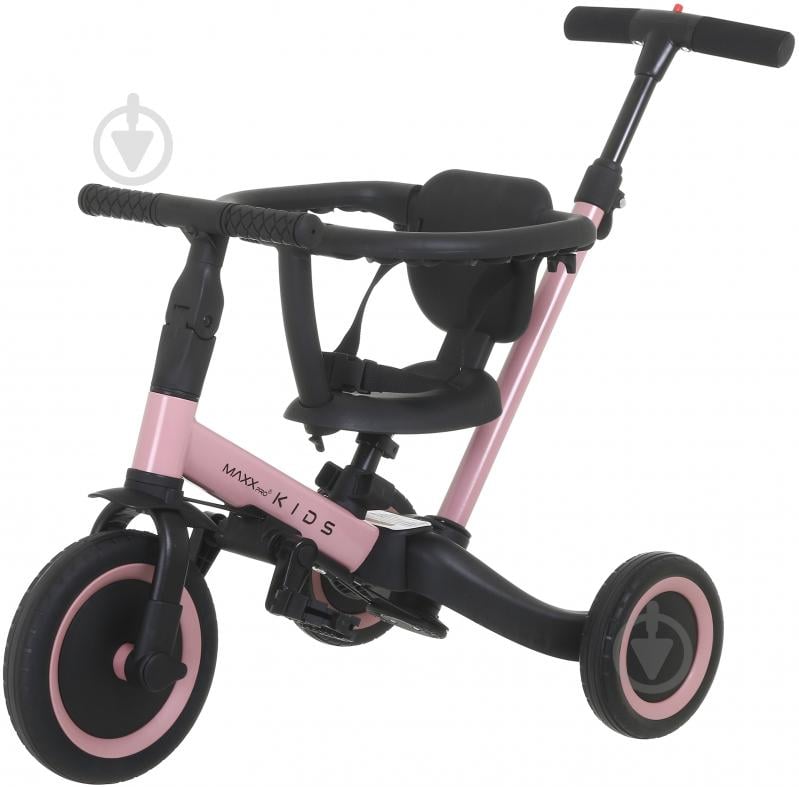 Велосипед детский MaxxPro kids 4 в 1 розовый TR008 - фото 1