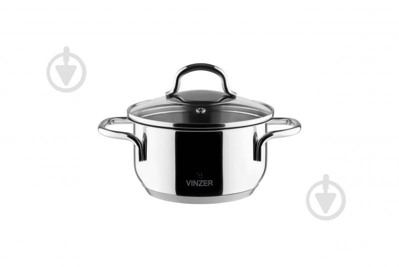 Кастрюля с крышкой Vinzer TECHNO 50156 - фото 1 Кастрюля с крышкой Vinzer TECHNO 50156 - фото 1