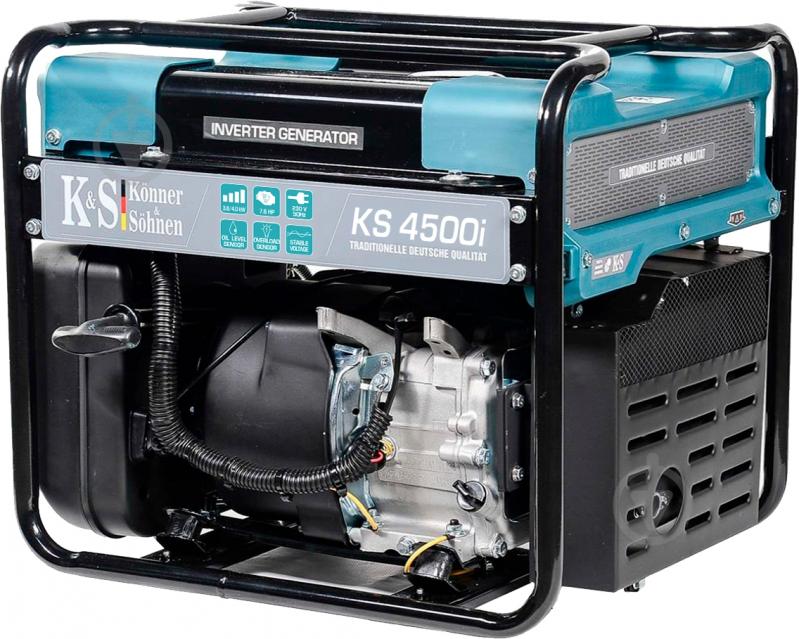 Генератор бензиновый Konner&Sohnen 3,8 кВт / 4 кВт 220 В KS 4500i - фото 1