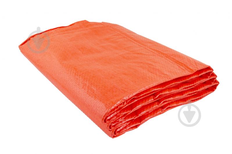 Тент универсальный MasterTool 8x10 м оранжевый - фото 1