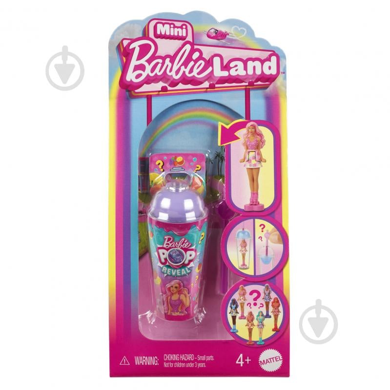 Мінілялька Barbie "Pop Reveal" серії "Mini Land" (сюрприз) HYM26 - фото 1