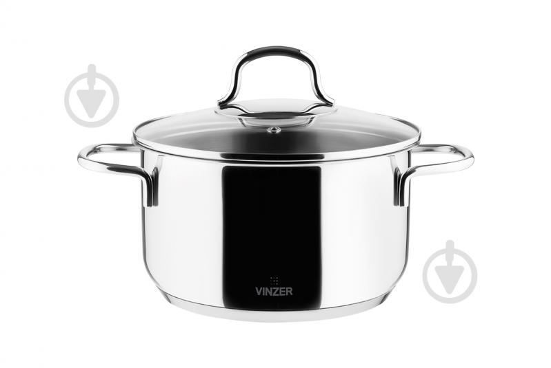 Кастрюля с крышкой Vinzer TECHNO 50161 - фото 1 Кастрюля с крышкой Vinzer TECHNO 50161 - фото 1