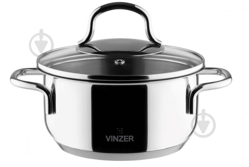 Кастрюля с крышкой Vinzer TECHNO 50160 - фото 1 Кастрюля с крышкой Vinzer TECHNO 50160 - фото 1