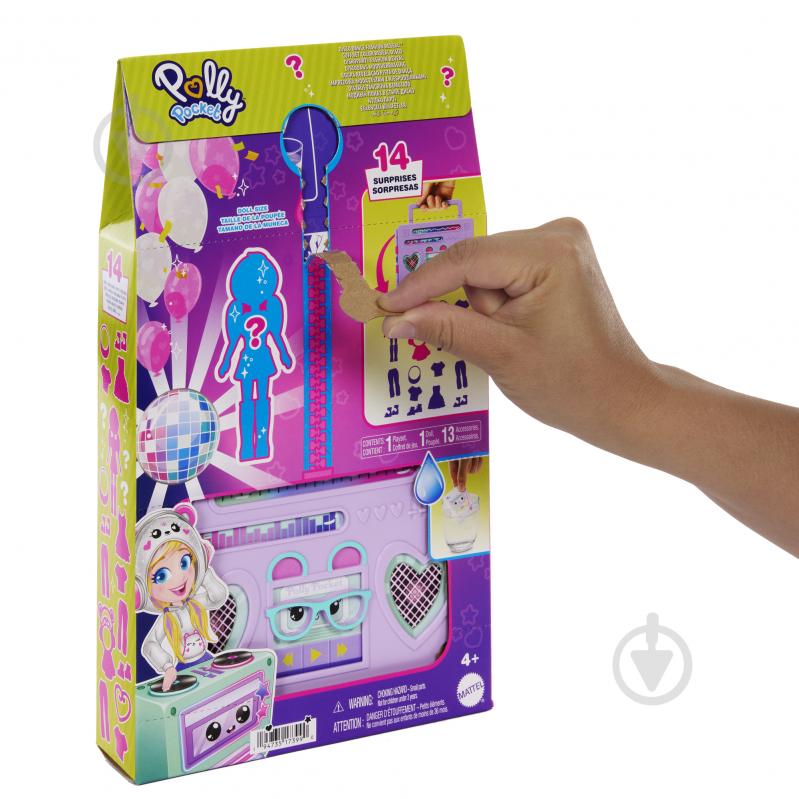 Игровой набор Polly Pocket "Вечеринка в стиле диско" HRD65 - фото 5