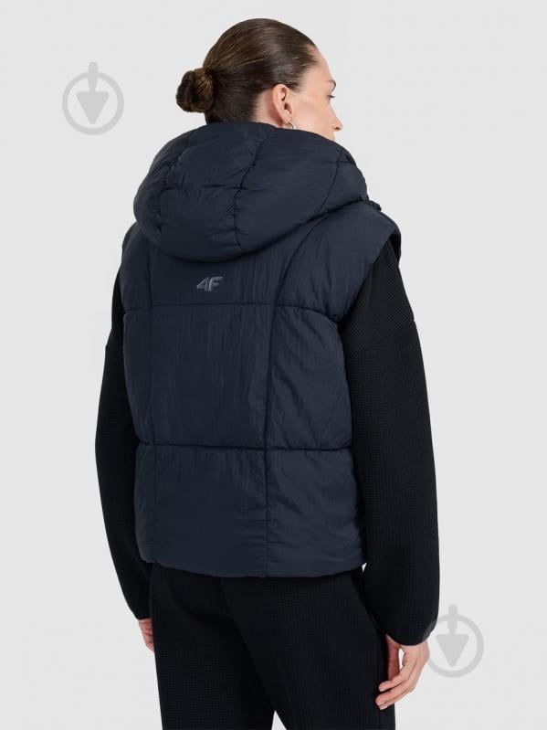 Жилет 4F VEST JACKET F299 4FWAW25TVJAF299-20S р.S черный - фото 2 Жилет 4F VEST JACKET F299 4FWAW25TVJAF299-20S р.S черный - фото 2