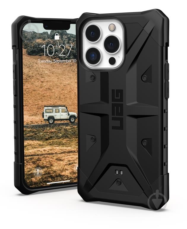 Чехол UAG Pathfinder для Apple iPhone 13 Pro black (113157114040) - фото 1 Чехол UAG Pathfinder для Apple iPhone 13 Pro black (113157114040) - фото 1