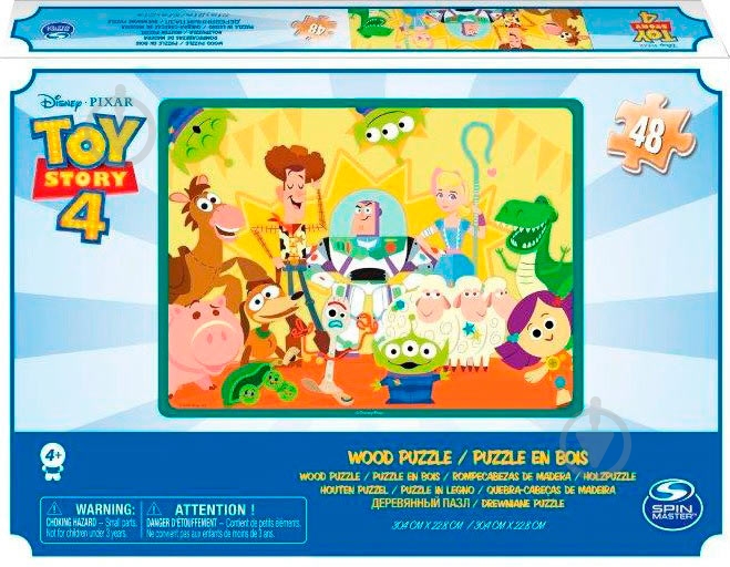 Пазл деревянный Spin Master История игрушек 4 SM98489/6053101 - фото 1 Пазл деревянный Spin Master История игрушек 4 SM98489/6053101 - фото 1