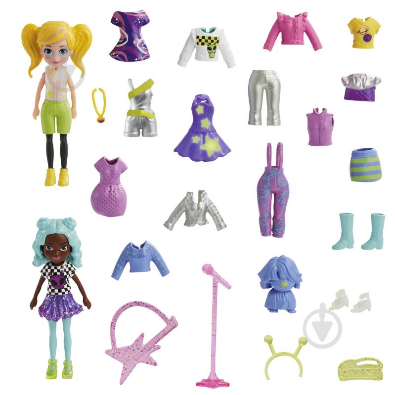 Игровой набор Polly Pocket "Модный гардероб для двоих" (в асс.) HNF51 - фото 4