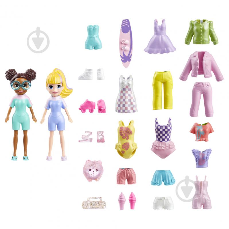 Игровой набор Polly Pocket "Модный гардероб для двоих" (в асс.) HNF51 - фото 1