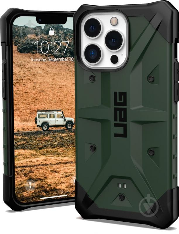 Чохол UAG Pathfinder для Apple iPhone 13 Pro olive (113157117272) - фото 1 Чохол UAG Pathfinder для Apple iPhone 13 Pro olive (113157117272) - фото 1