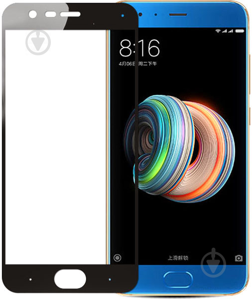 Защитное стекло PowerPlant Full screen для Xiaomi Mi Note 3 - фото 1