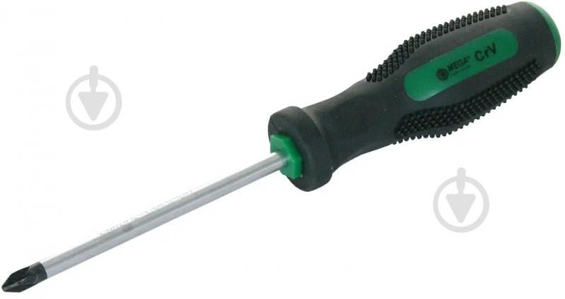 Отвертка Mega PZ3х150 мм CrV 10493 - фото 1 Отвертка Mega PZ3х150 мм CrV 10493 - фото 1