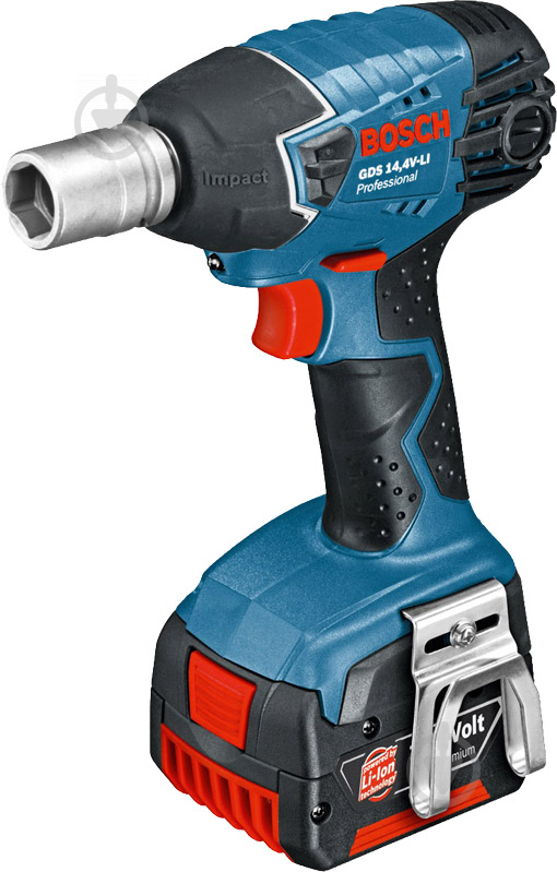 Гайковерт ударний акумуляторний Bosch Professional GDS 14,4 V-LI 06019A1T06 - фото 1