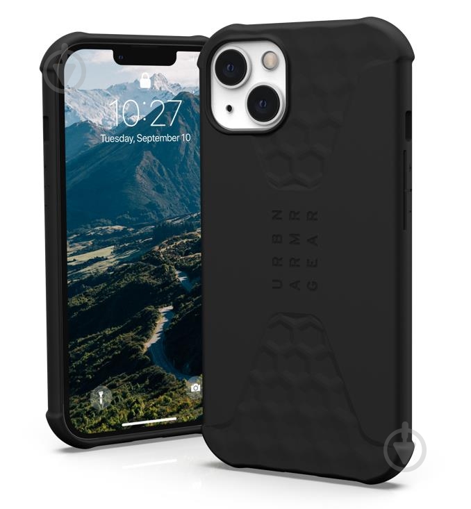 Чехол UAG Standard Issue для Apple iPhone 13 black (11317K114040) - фото 1