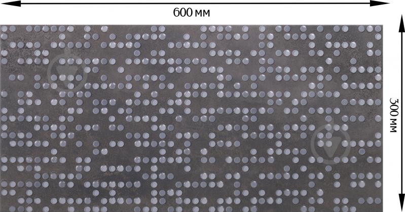 Декор Opoczno Норманді графіт інсерто 30x60 - фото 4