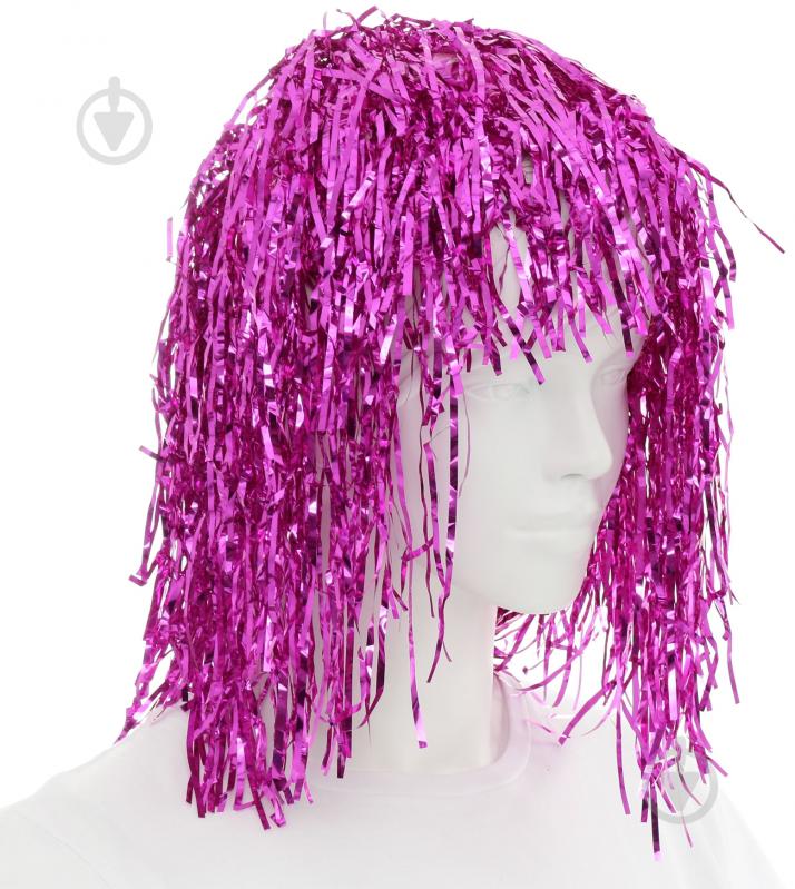 Карнавальна перука 38-40 см 462216 - фото 2