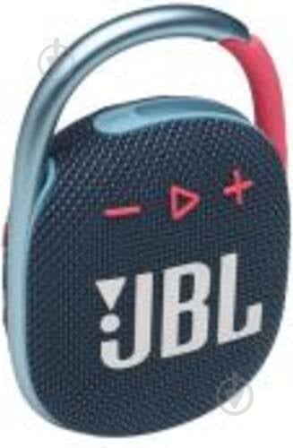 Портативна колонка JBL Clip 4 1.1 blue/pink (JBLCLIP4BLUP) - фото 2