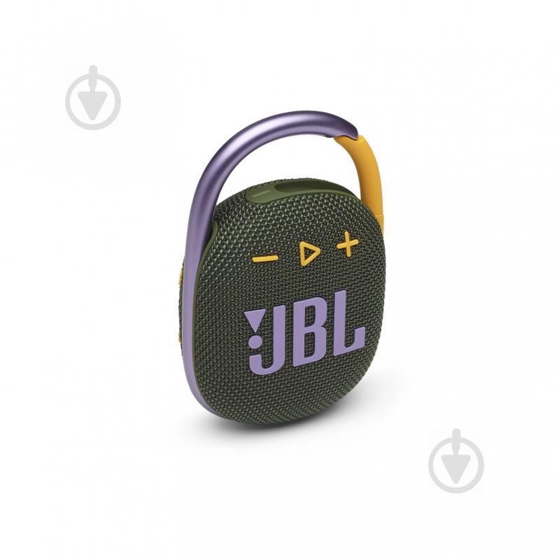 Портативная колонка JBL Clip 4 1.1 green (JBLCLIP4GRN) - фото 2