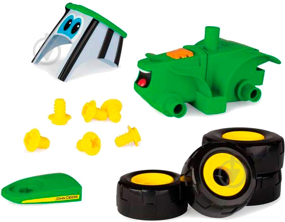 Трактор Tomy John Deere Собери свой трактор Джонни 46655 1:43 - фото 3