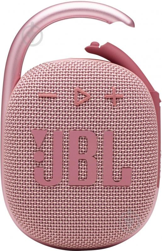 Портативная колонка JBL Clip 4 1.1 pink (JBLCLIP4PINK) - фото 1