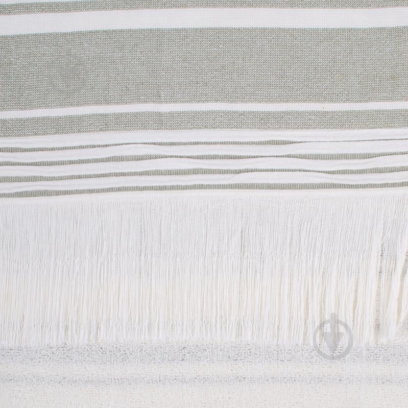 Пештемаль AISHA 70x140 см оливковий BILTEX - фото 4 Пештемаль AISHA 70x140 см оливковий BILTEX - фото 4