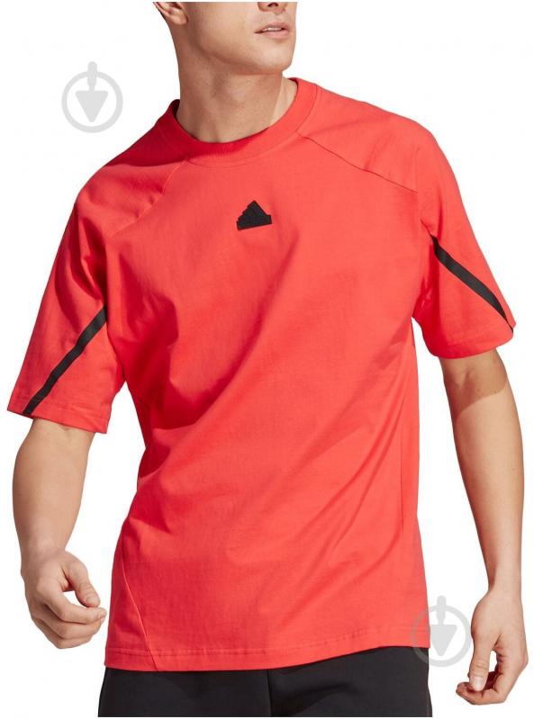 Футболка Adidas IC8022 р.L оранжевый - фото 1 Футболка Adidas IC8022 р.L оранжевый - фото 1