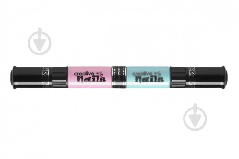Лак для ногтей Creative Nails бирюзовый + розовый - фото 3 Лак для ногтей Creative Nails бирюзовый + розовый - фото 3