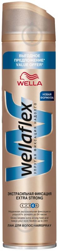 Лак для волосся Wellaflex екстрасильна фіксація 400 мл - фото 2