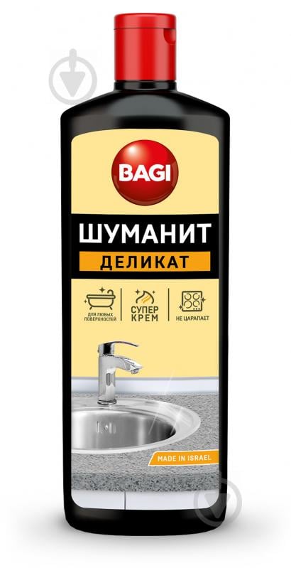 Крем для чищення Bagi Шуманіт Делікат 0,35 л - фото 1