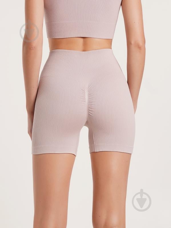 Шорти Giulia SHORTS RIB SHAPE р. L/XL пудровий - фото 2 Шорти Giulia SHORTS RIB SHAPE р. L/XL пудровий - фото 2