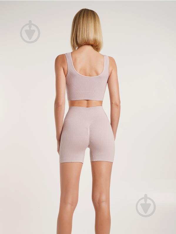 Шорти Giulia SHORTS RIB SHAPE р. L/XL пудровий - фото 4 Шорти Giulia SHORTS RIB SHAPE р. L/XL пудровий - фото 4