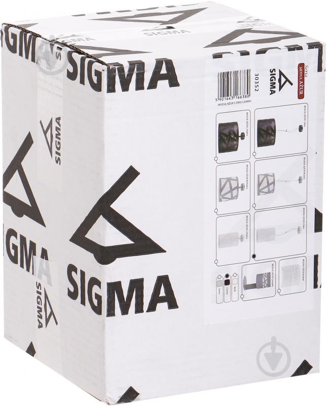 Подвес Sigma Modul Azur Black 1x60 Вт E27 черный 30352 - фото 3