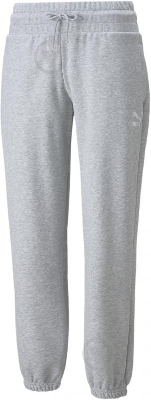 Брюки Puma Classics Relaxed Pants 53506304 р. S серый - фото 4 Брюки Puma Classics Relaxed Pants 53506304 р. S серый - фото 4