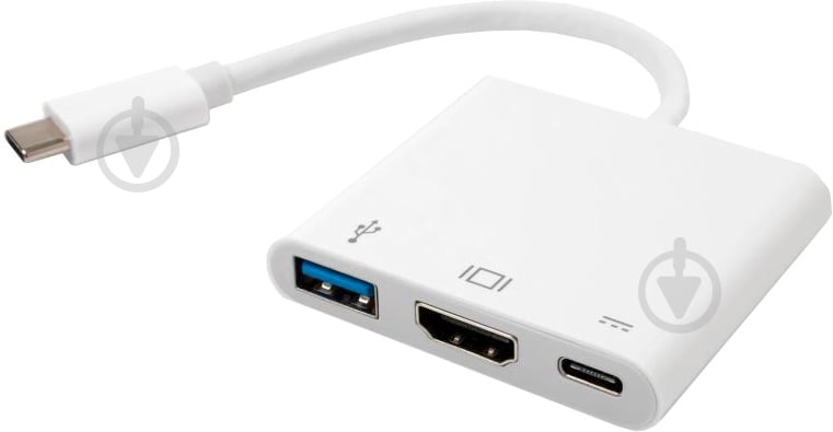 Концентратор Vinga Type-C to HDMI+USB3.0+Type-C PD - фото 2 Концентратор Vinga Type-C to HDMI+USB3.0+Type-C PD - фото 2