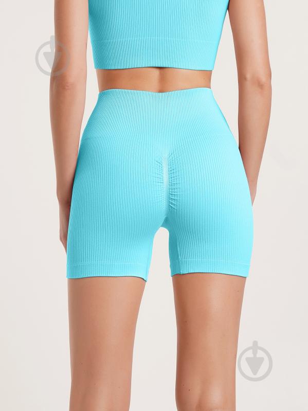 Шорти Giulia SHORTS RIB SHAPE р. L/XL блакитний - фото 3 Шорти Giulia SHORTS RIB SHAPE р. L/XL блакитний - фото 3
