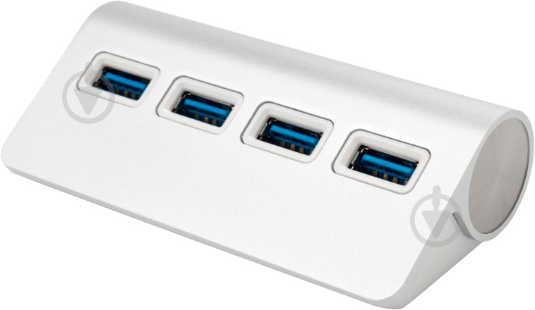 Концентратор Vinga Type-C to 4*USB3.0 aluminium - фото 3