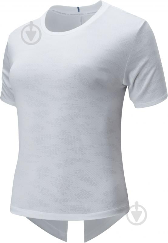 Футболка New Balance WT01255WT р.L белый - фото 1 Футболка New Balance WT01255WT р.L белый - фото 1