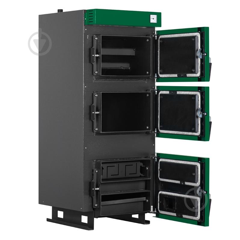 Котел твердотопливный Макситерм МАСТЕР 26 толщина стали 4мм - фото 2