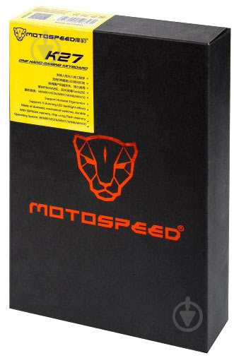 Клавіатура Motospeed K27 Outemu Blue (mtk27mb) black - фото 2