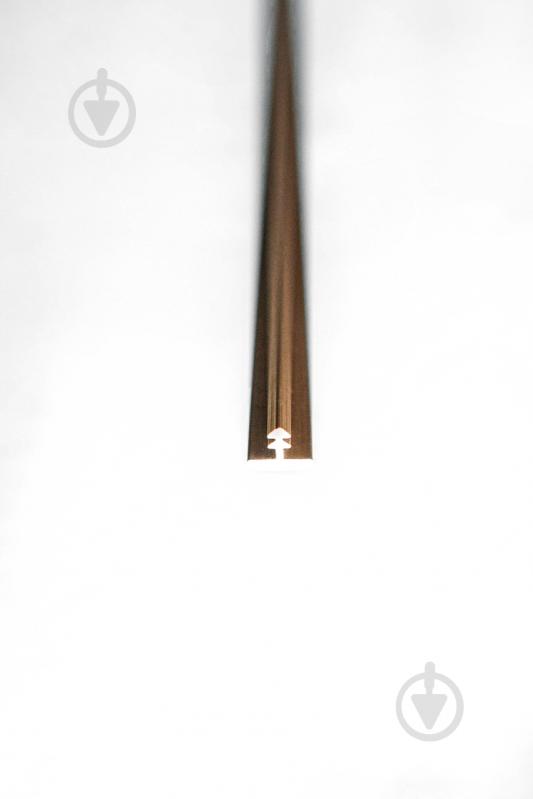 Профиль декоративный TB06 Bronze 3 м бронзовый - фото 1