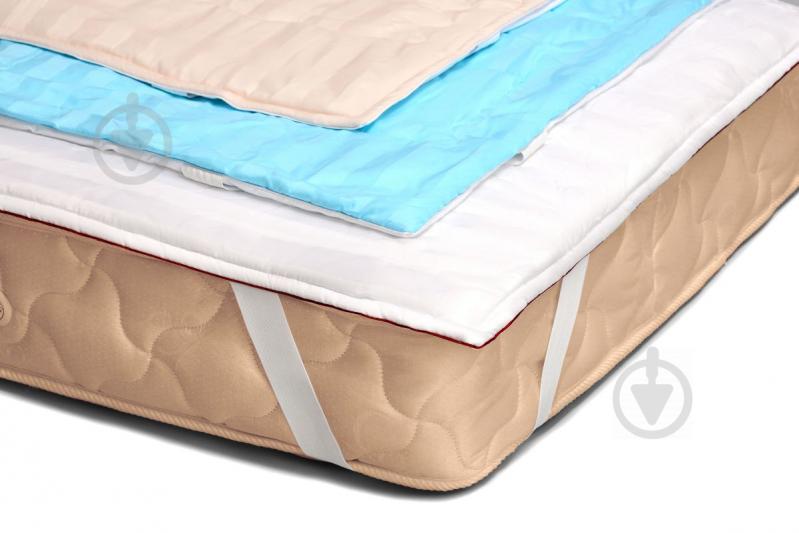 Наматрацник бавовняний MirSon Royal Pearl Waterproof Cotton 272/3 водонепроникний з резинкою у кутах 26х80x200 см 2200000339 - фото 5