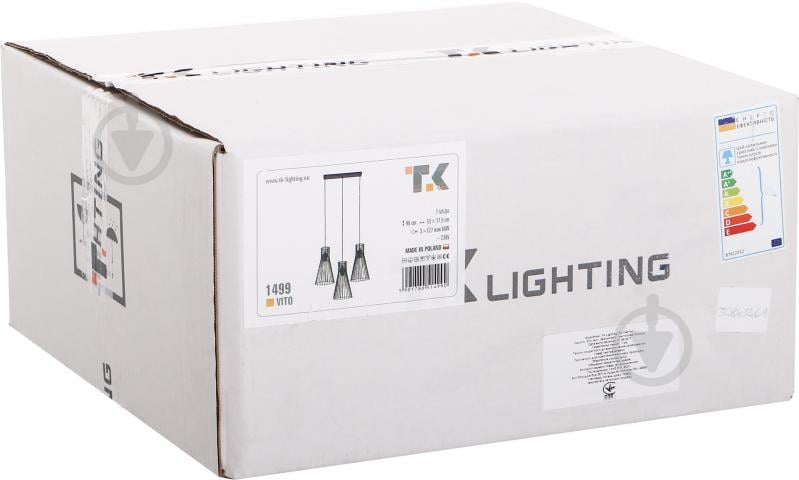 Подвес TK Lighting Vito 3xE27 черный 1499 - фото 3 Подвес TK Lighting Vito 3xE27 черный 1499 - фото 3