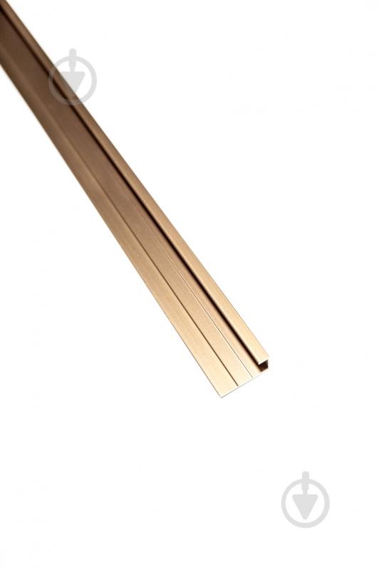Профиль декоративный TG90 Bronze 3 м бронзовый - фото 3 Профиль декоративный TG90 Bronze 3 м бронзовый - фото 3